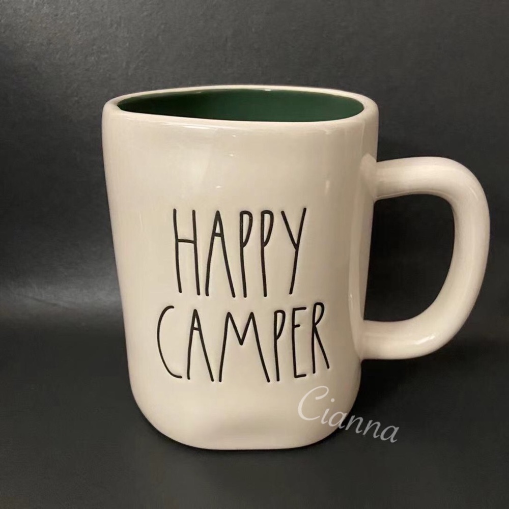 Rae Dunn Happy Camper Double Sided Mug